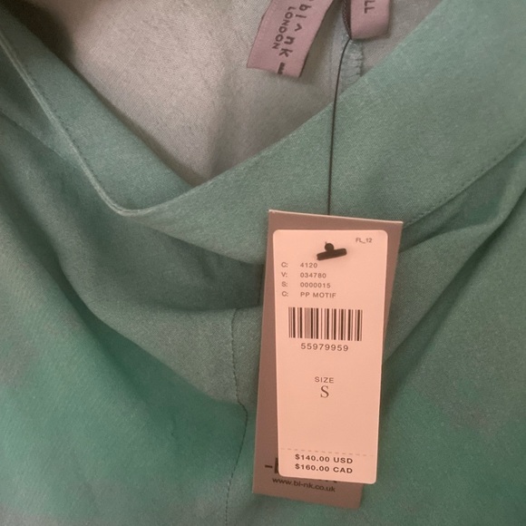 Anthropology skirt with beautiful ombré dye and handkerchief hem - Picture 6 of 6